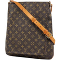 Louis Vuitton Musette Crossbody Shoulder Bag Monogram Brown