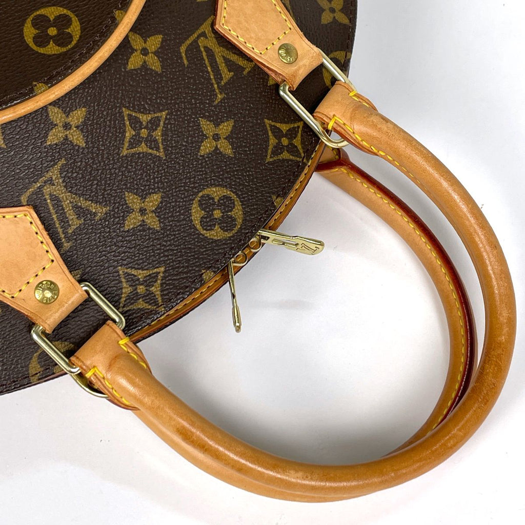 Louis Vuitton Ellipse MM Handbag Monogram Brown — view 6