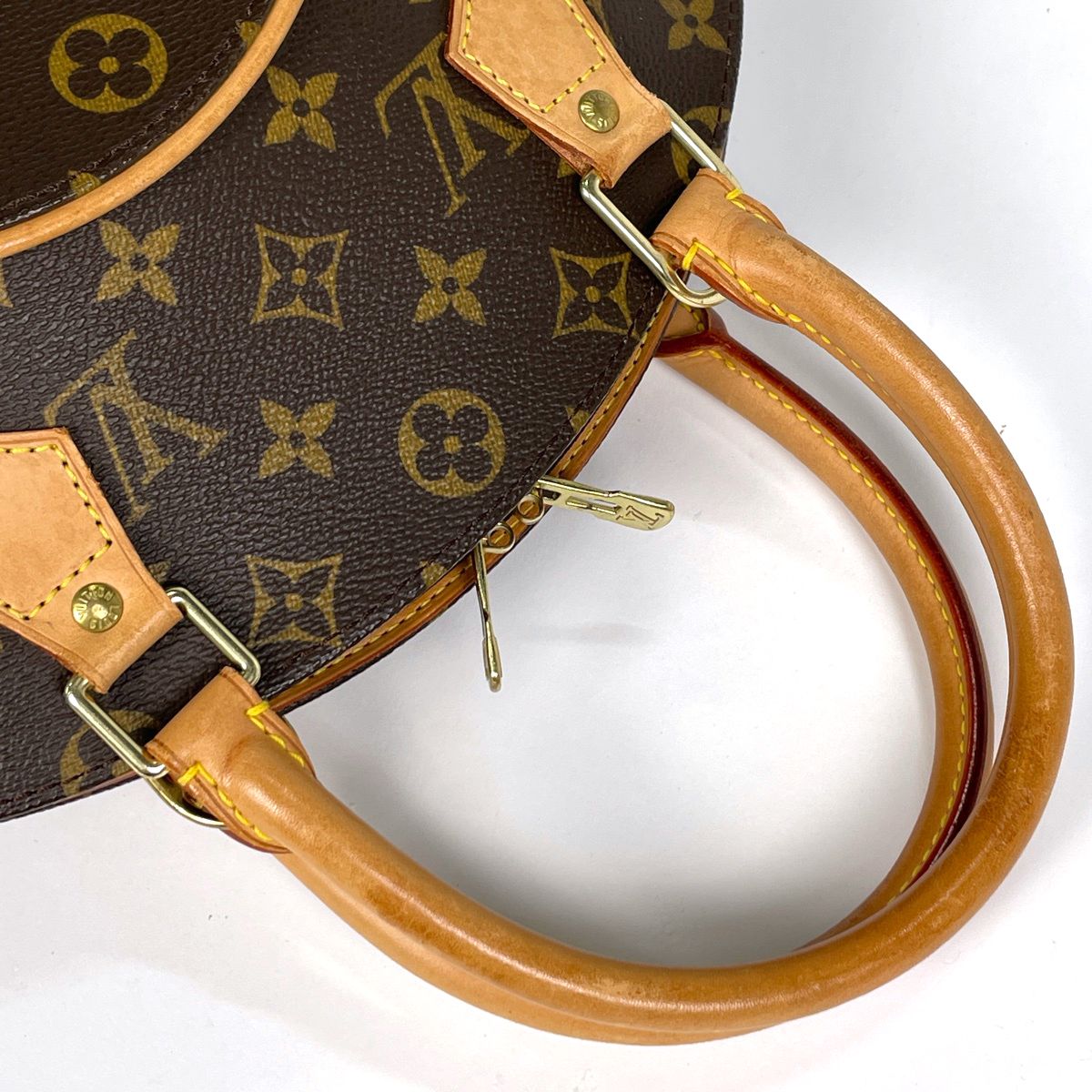 Louis Vuitton Ellipse MM Handbag Monogram Brown — view 6