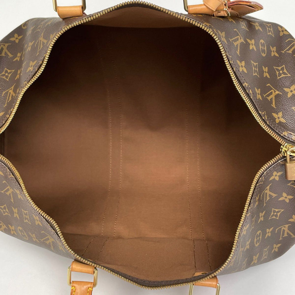 Louis Vuitton Keepall 50 Boston Bag Monogram Brown — view 9