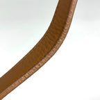 Loewe Logo Shoulder Bag Leather Brown — view 7