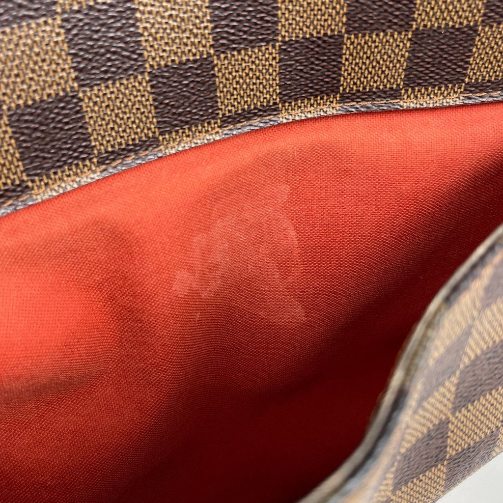 Louis Vuitton Belem MM Handbag Damier Brown — view 8