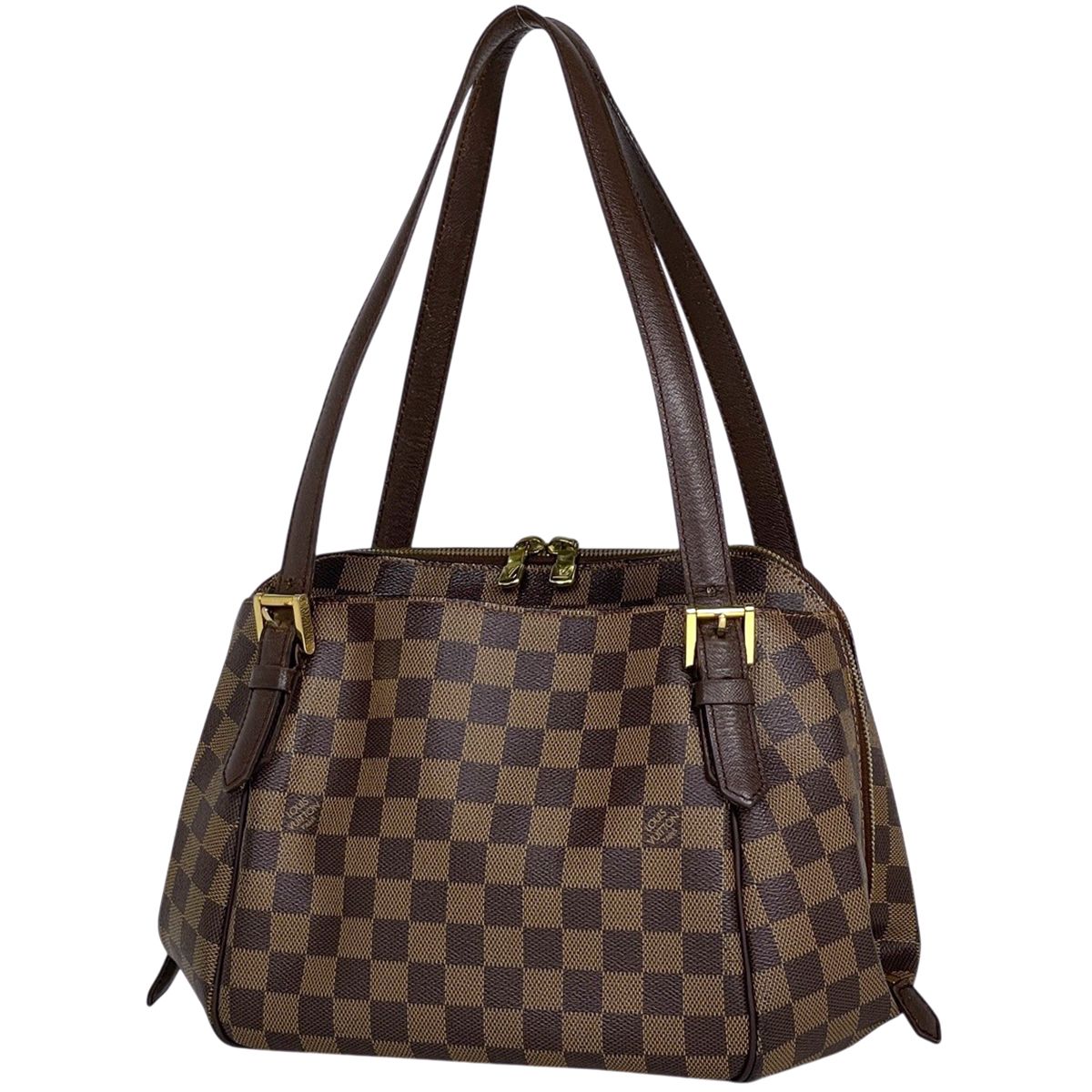 Louis Vuitton Belem MM Handbag Damier Brown