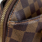 Louis Vuitton Belem MM Handbag Damier Brown — view 5