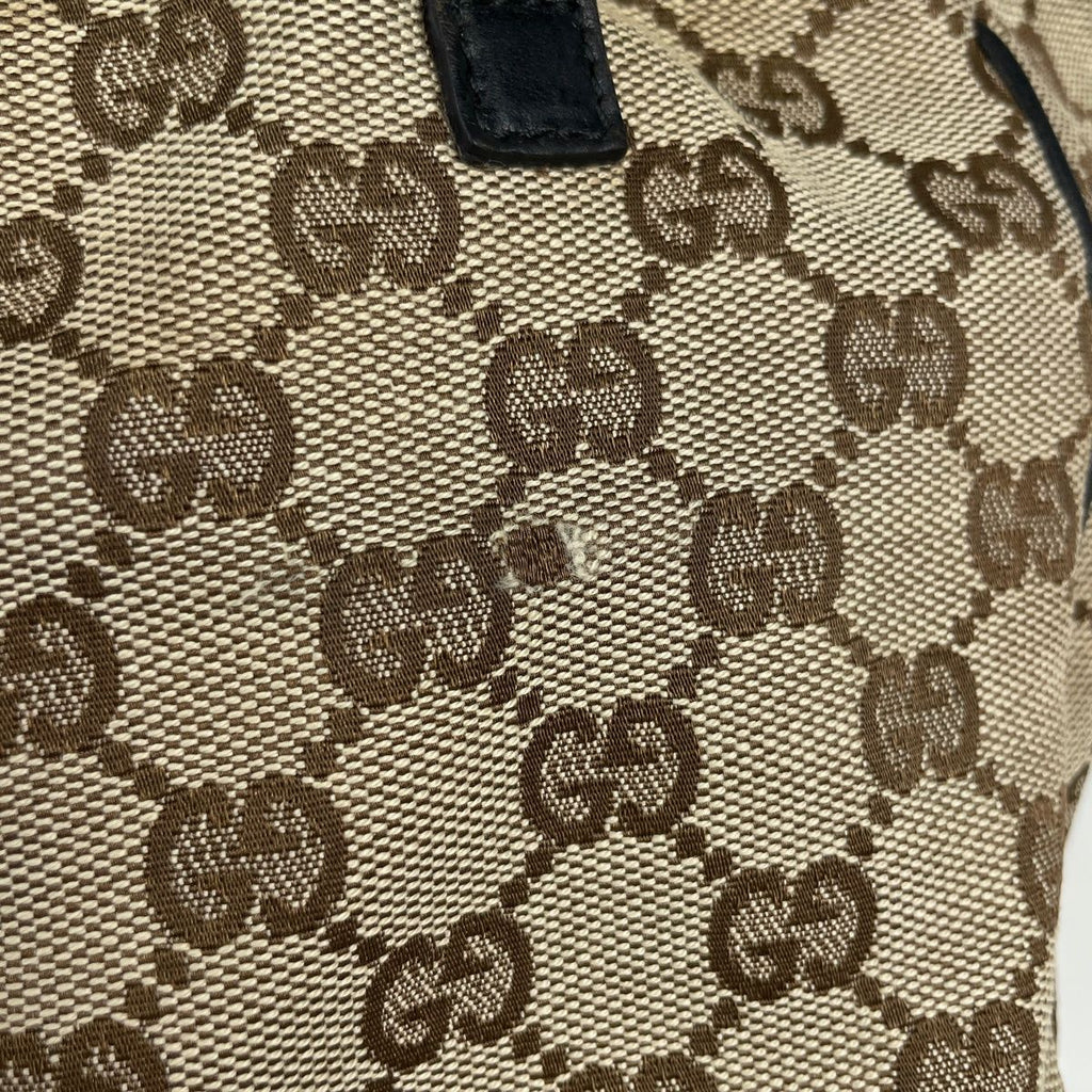 Gucci GG Twins Tote Canvas Beige Black — view 4