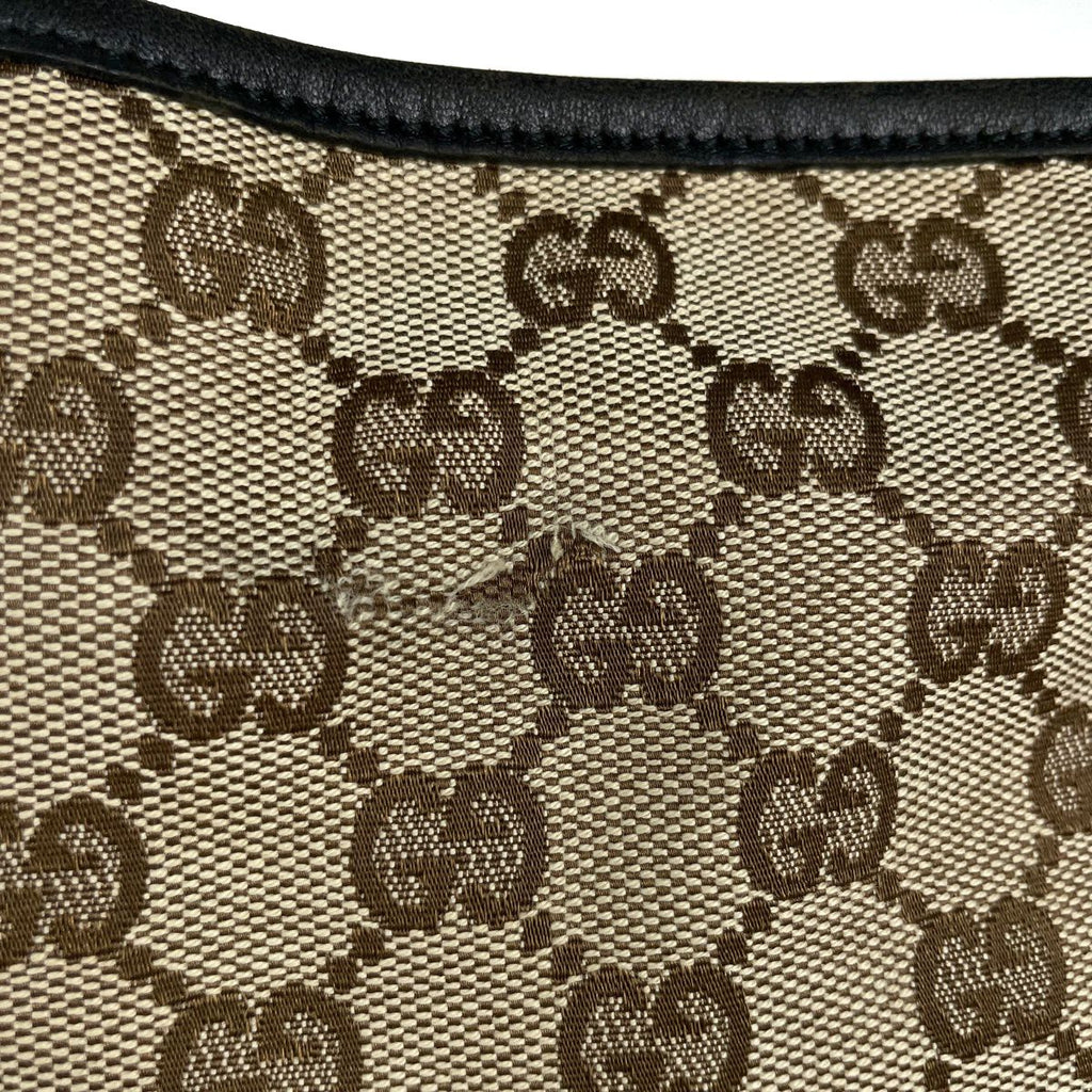 Gucci GG Twins Tote Canvas Beige Black — view 5
