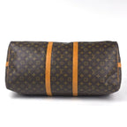 Louis Vuitton Keepall Bandouliere 55 Boston Bag Monogram Brown — view 2
