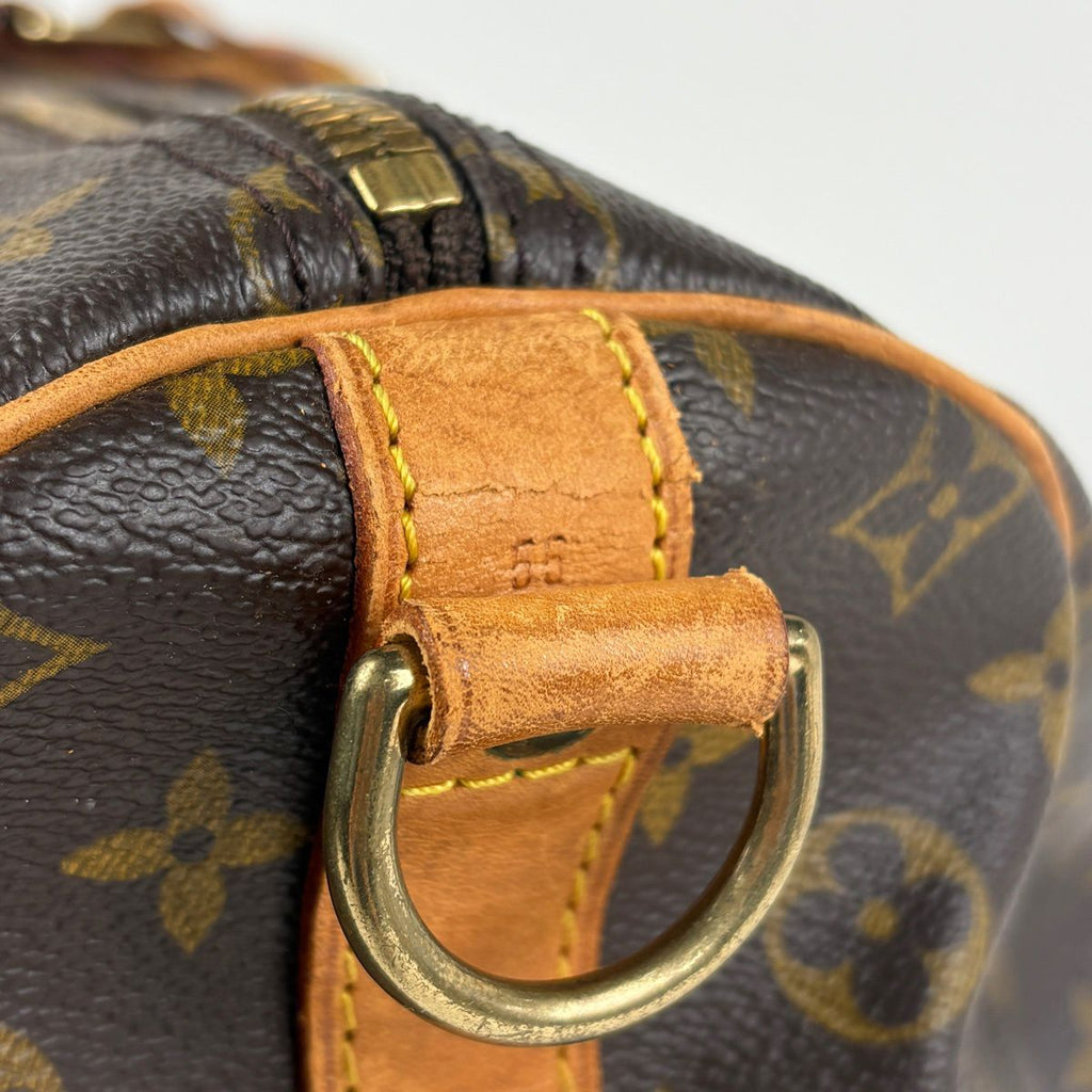 Louis Vuitton Keepall Bandouliere 55 Boston Bag Monogram Brown — view 6