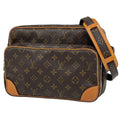 Louis Vuitton Nile Shoulder Bag Monogram Brown