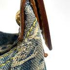 Louis Vuitton PM Shoulder Bag Monogram Denim Blue — view 4