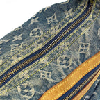 Louis Vuitton PM Shoulder Bag Monogram Denim Blue — view 5