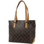 Louis Vuitton Cabas Piano Shoulder Bag Tote Monogram Brown