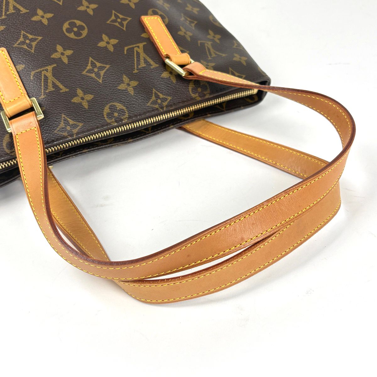 Louis Vuitton Cabas Piano Shoulder Bag Tote Monogram Brown — view 5