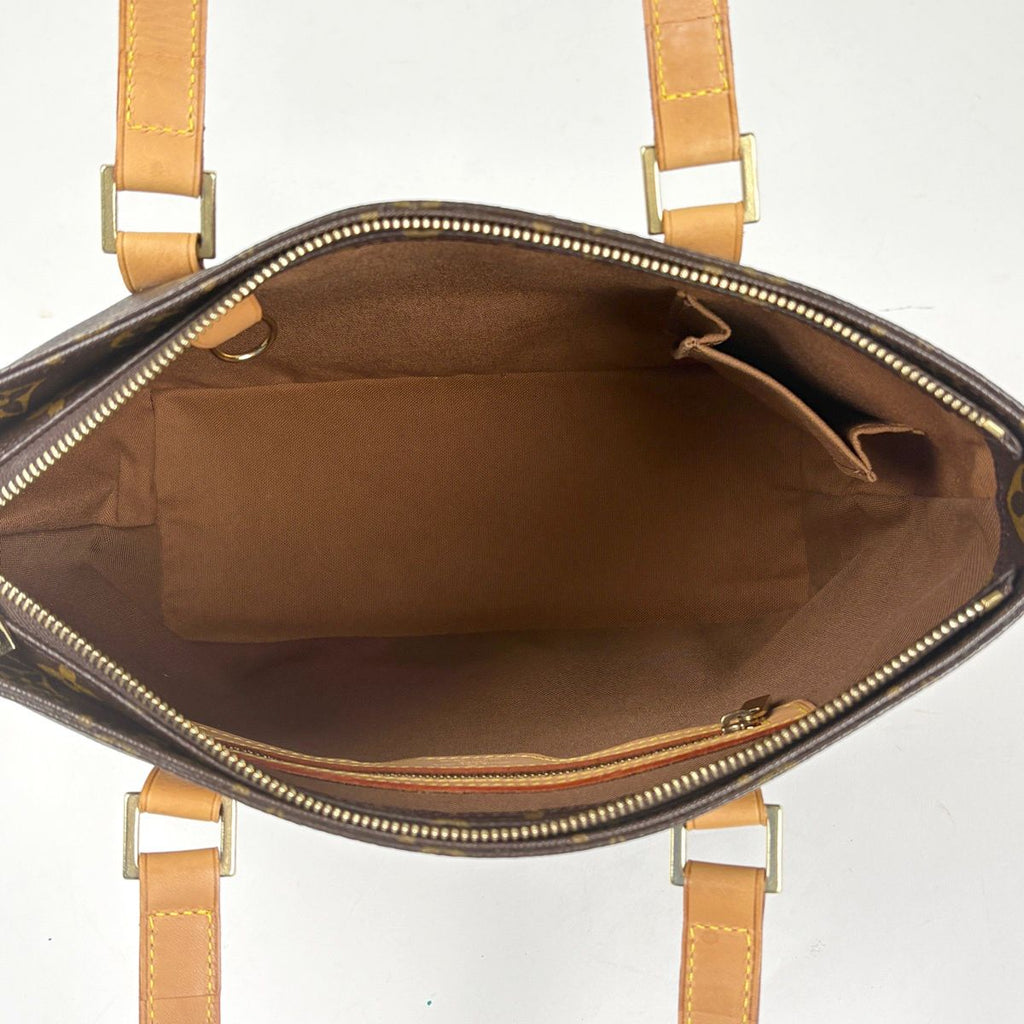 Louis Vuitton Cabas Piano Shoulder Bag Tote Monogram Brown — view 6