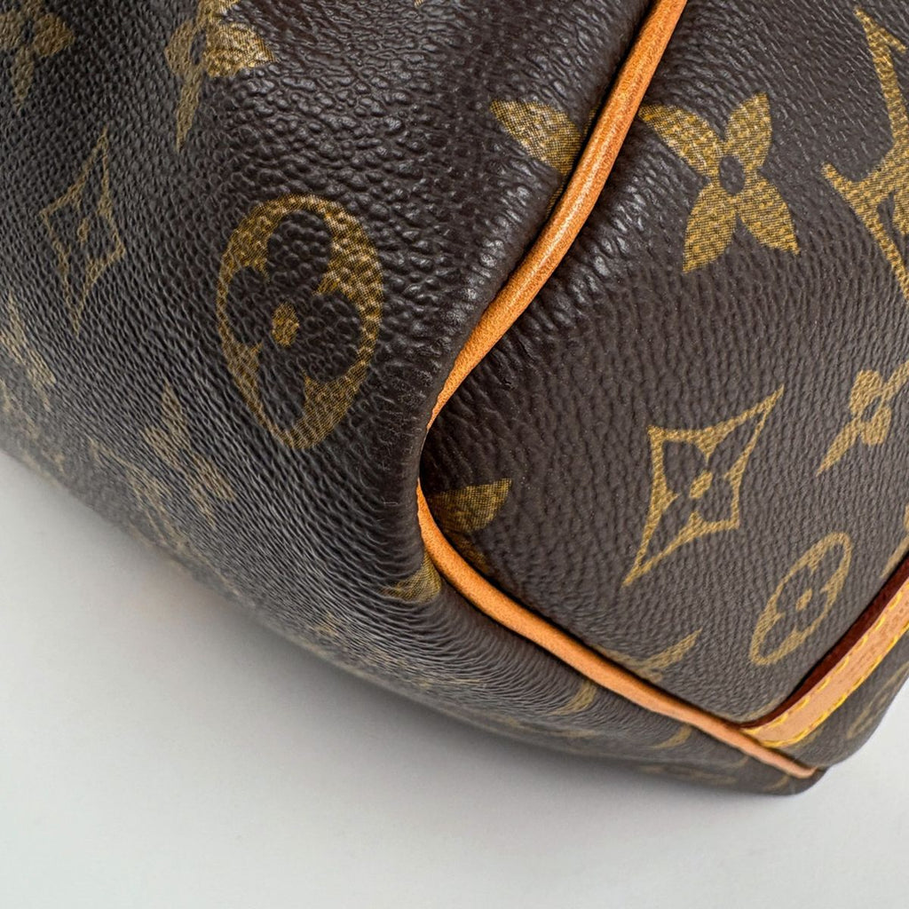 Louis Vuitton Keepall Bandouliere 50 Boston Bag Monogram Brown — view 3