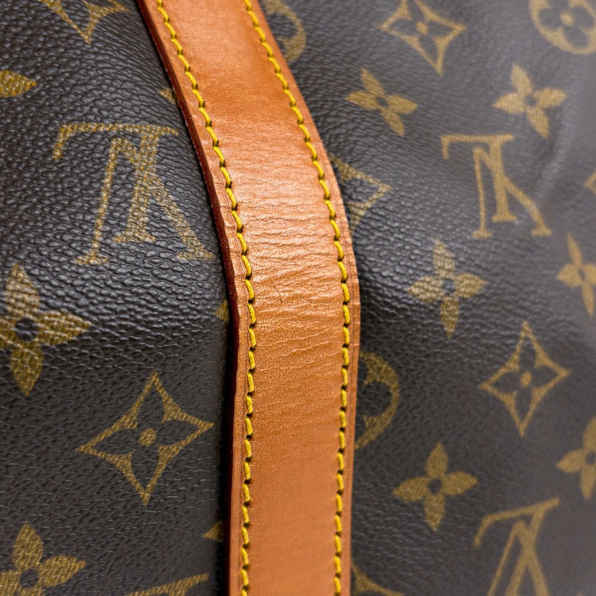 Louis Vuitton Keepall Bandouliere 50 Boston Bag Monogram Brown — view 4