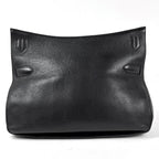 Hermes Gipsiere 37 Crossbody Shoulder Bag Taurillon Clemence Black — view 3