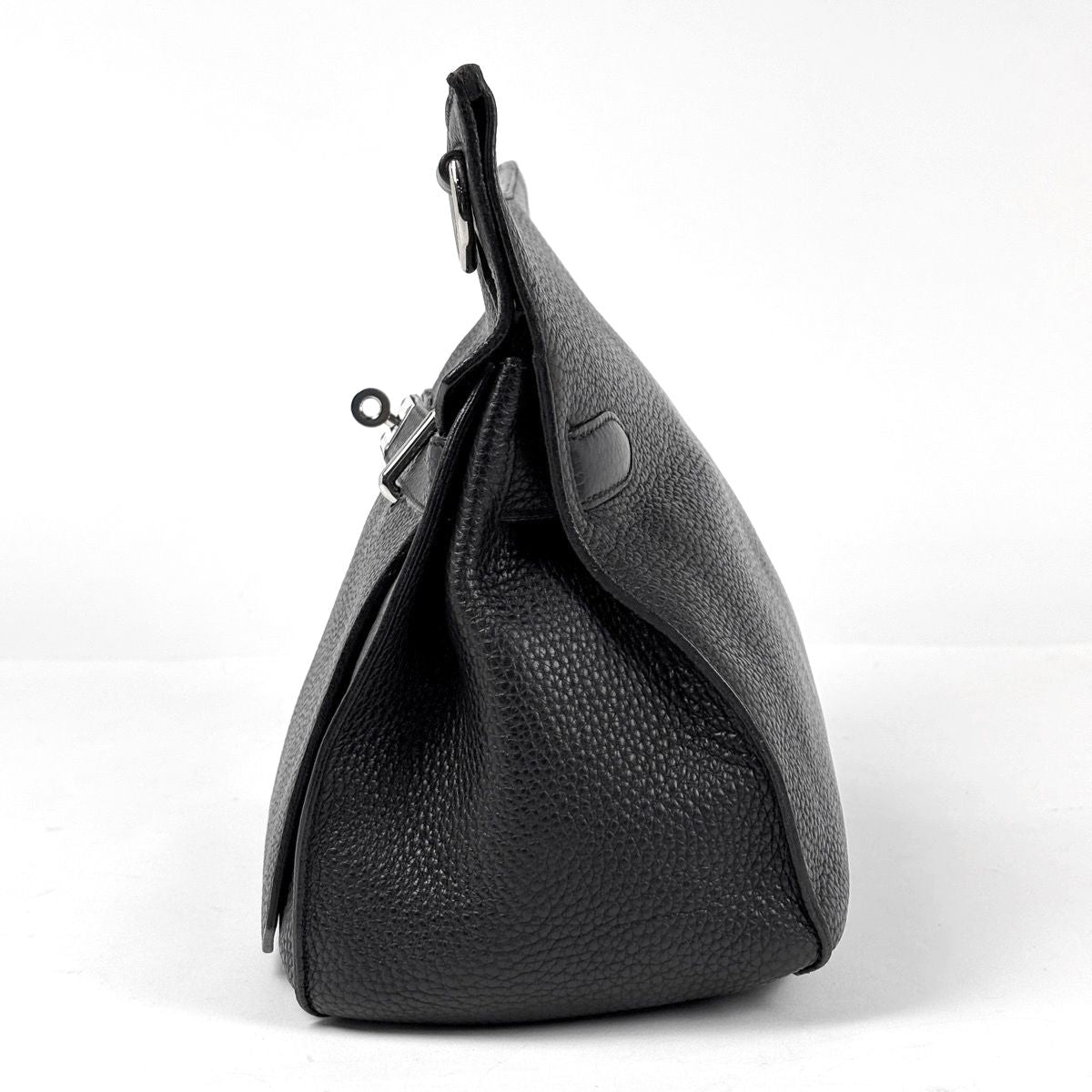 Hermes Gipsiere 37 Crossbody Shoulder Bag Taurillon Clemence Black — view 2