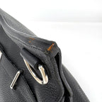 Hermes Gipsiere 37 Crossbody Shoulder Bag Taurillon Clemence Black — view 9
