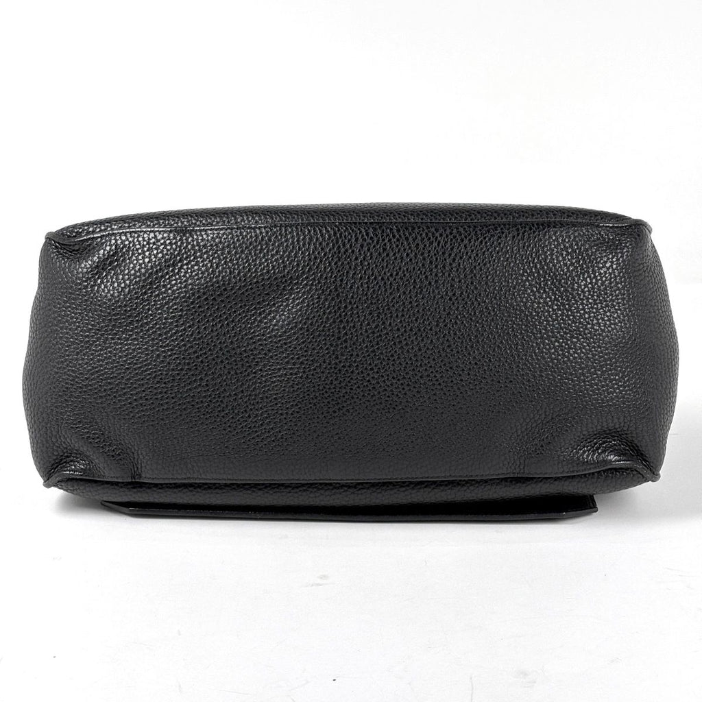 Hermes Gipsiere 37 Crossbody Shoulder Bag Taurillon Clemence Black — view 5