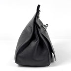Hermes Gipsiere 37 Crossbody Shoulder Bag Taurillon Clemence Black — view 4