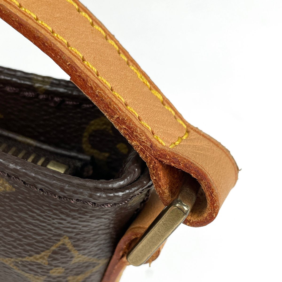 Louis Vuitton Trotteur Pochette Shoulder Bag Monogram Brown — view 5