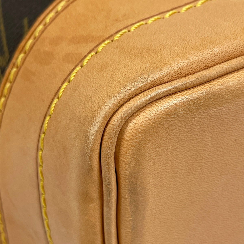 Louis Vuitton Noe Shoulder Drawstring Bag Monogram Brown — view 3