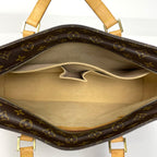 Louis Vuitton Shoulder Bag Tote Monogram Brown — view 8