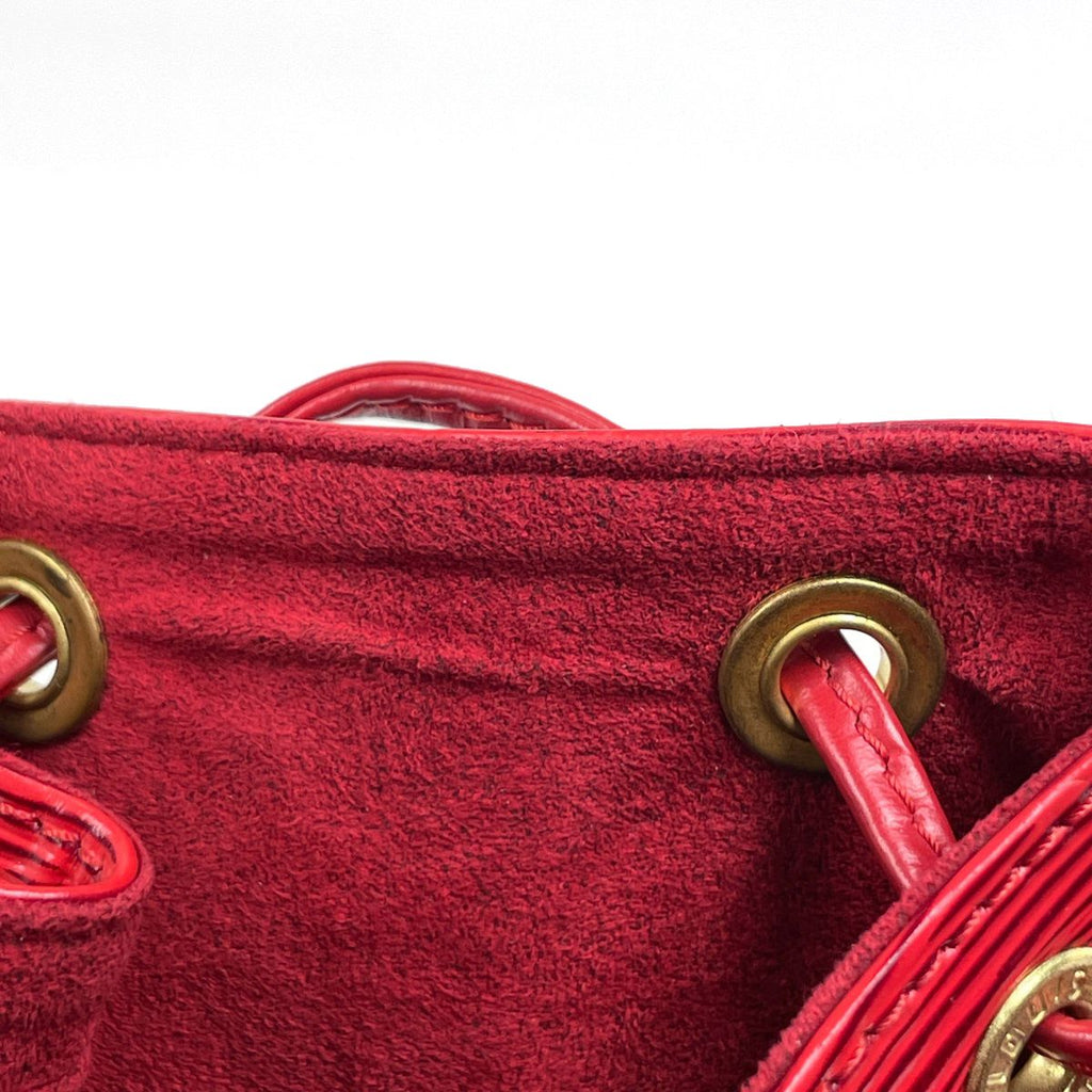 Louis Vuitton Petit Noe Shoulder Drawstring Bag Epi Castilian — view 8