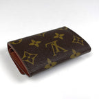 Louis Vuitton Porte-Monnaie Plat Coin Case Monogram Brown — view 2