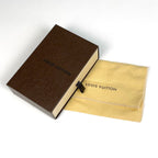 Louis Vuitton Porte-Monnaie Plat Coin Case Monogram Brown — view 7