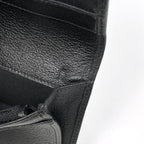 Chanel Camellia Bifold Wallet CC Logo Leather Black — view 4