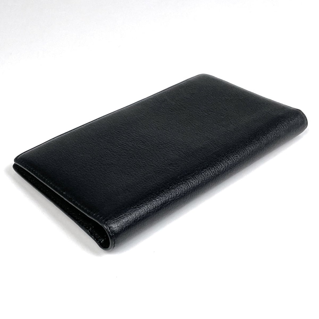 Chanel Camellia Bifold Wallet CC Logo Leather Black — view 2