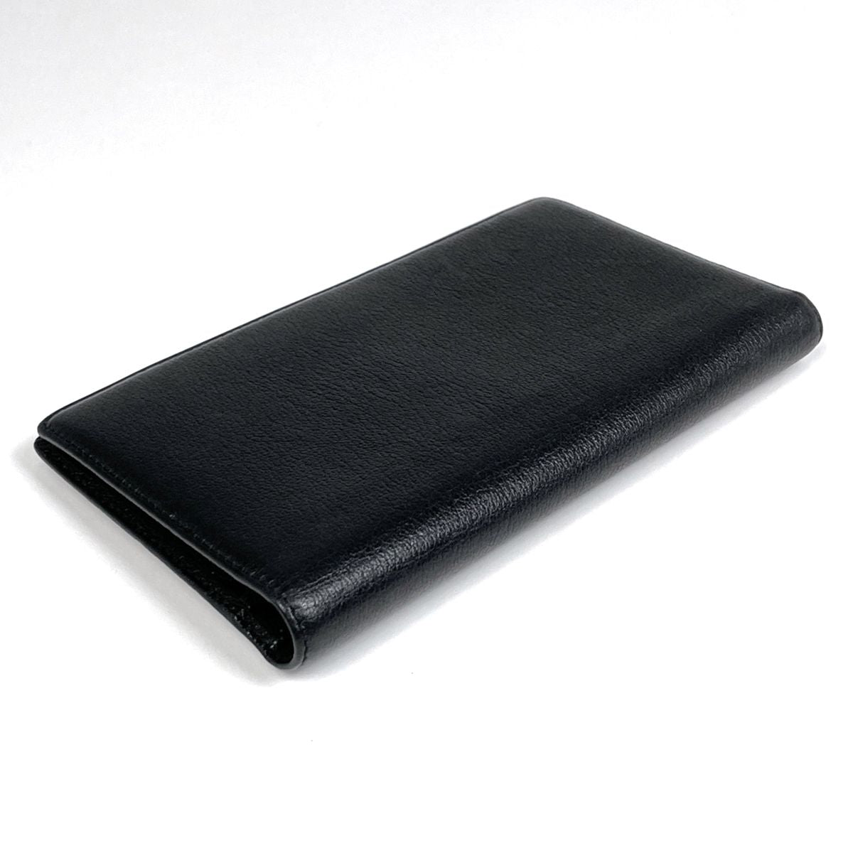 Chanel Camellia Bifold Wallet CC Logo Leather Black — view 2