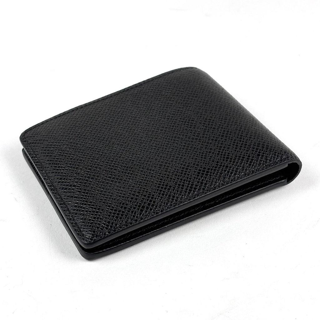 Louis Vuitton Portefeuille Calf Bifold Wallet Taiga Noir — view 2