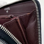 Chanel CC Logo L-shaped Zipper Wallet Quilted Leather Black — view 6