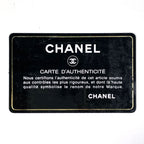 Chanel Coco Button Bifold Wallet CC Logo Leather Black — view 8