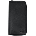 Gucci Logo Wallet Zip Around Leather Black