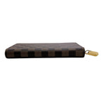 Louis Vuitton Damier Wallet Zippy Brown — view 3