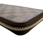 Louis Vuitton Damier Wallet Zippy Brown — view 6