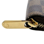 Louis Vuitton Damier Wallet Zippy Brown — view 8