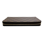Louis Vuitton Damier Wallet Zippy Brown — view 2