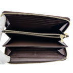 Louis Vuitton Damier Wallet Zippy Brown — view 9