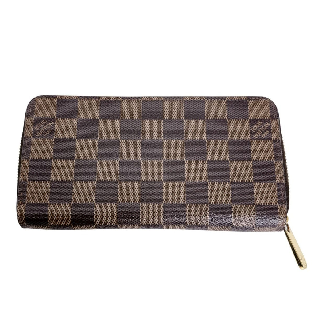 Louis Vuitton Damier Wallet Zippy Brown