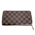 Louis Vuitton Damier Wallet Zippy Brown