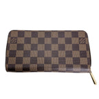 Louis Vuitton Damier Wallet Zippy Brown
