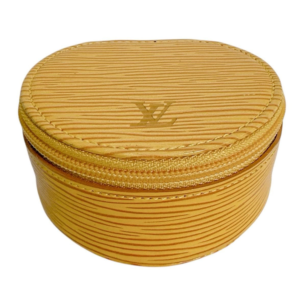 Louis Vuitton Epi Case Ecrin Pouch Tassili Yellow