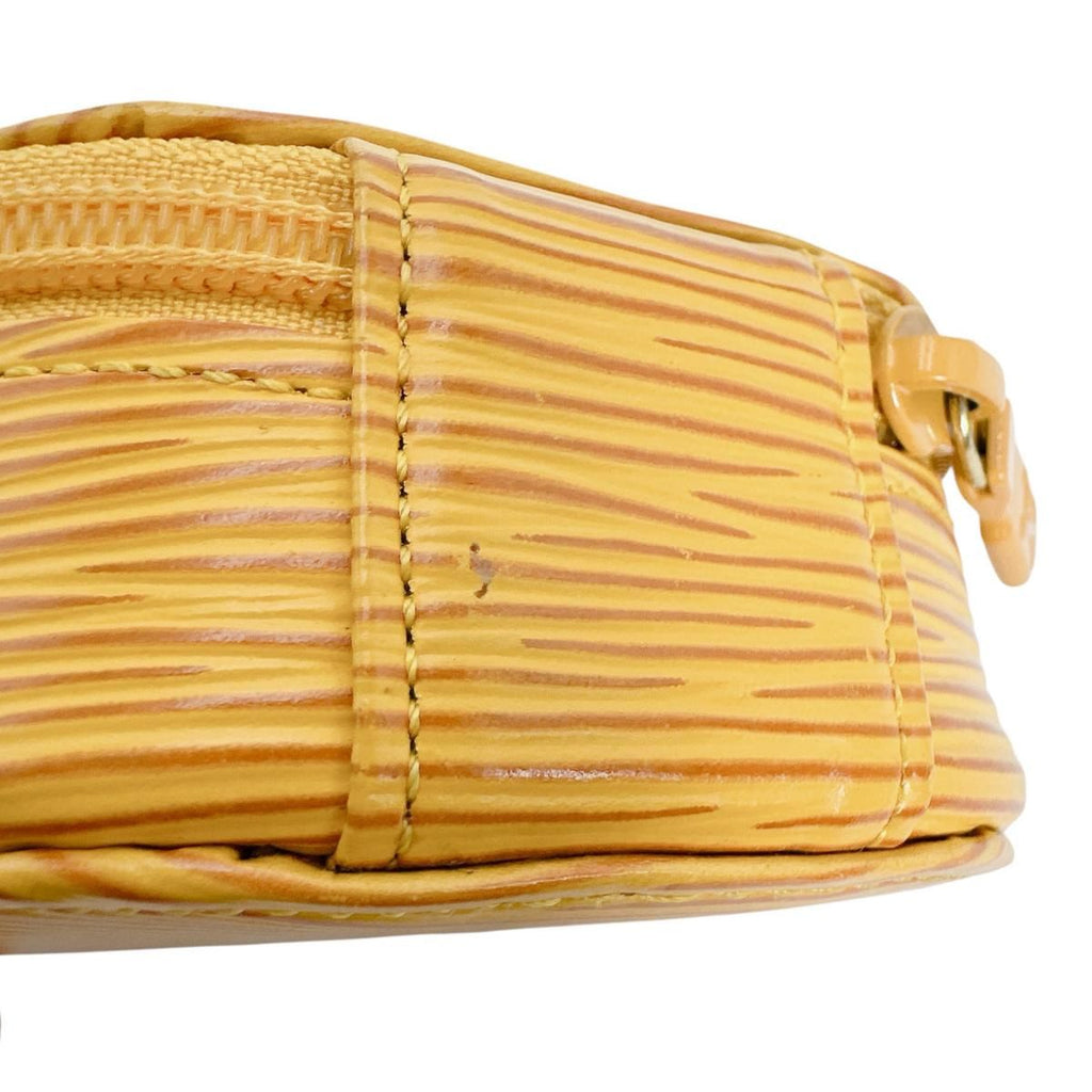 Louis Vuitton Epi Case Ecrin Pouch Tassili Yellow — view 8