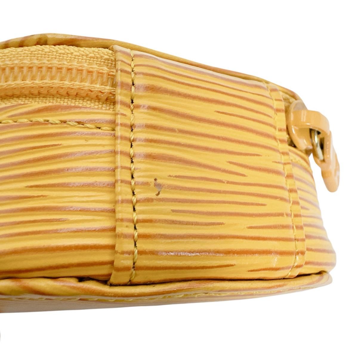 Louis Vuitton Epi Case Ecrin Pouch Tassili Yellow — view 8