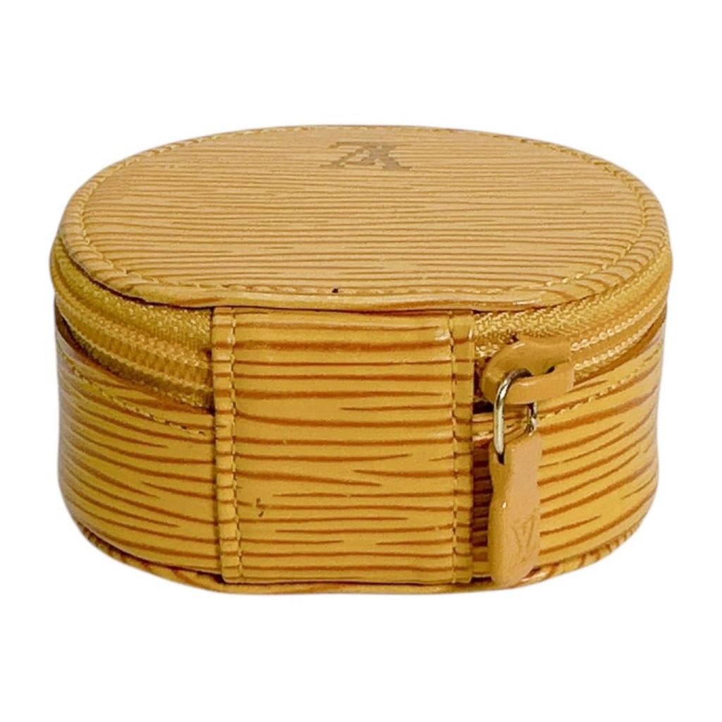 Louis Vuitton Epi Case Ecrin Pouch Tassili Yellow — view 7